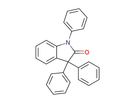 N-phenyl-1,3-dihydro-3,3-diphenyl-2H-indol-2-one