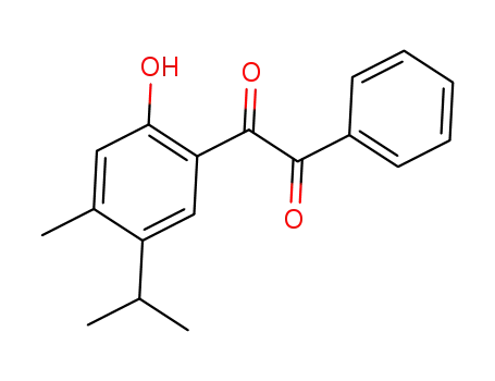 1-(2-hydroxy-5-isopropyl-4-methylphenyl)-2-phenylethane-1,2-dione