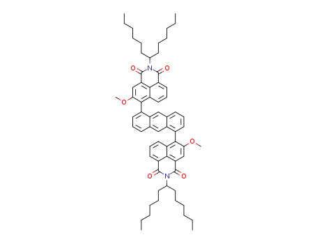 1,5-bis(N-(1-hexylheptyl)-3-methoxy-1,8-naphthalimide-4-yl)anthracene