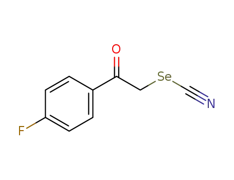 1-(4-fluorophenyl)-2-selenocyanatoethan-1-one