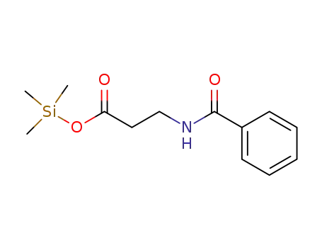 N-benzoyl-β-alanine trimethylsilanyl ester