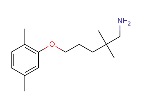 5-(2,5-dimethylphenoxy)-2,2-dimethylpentan-1-amine