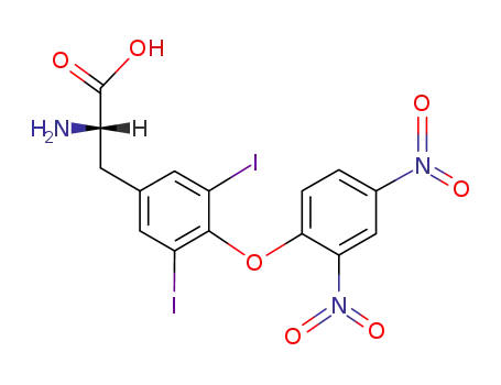 O-(2,4-dinitro-phenyl)-3,5-diiodo-L-tyrosine
