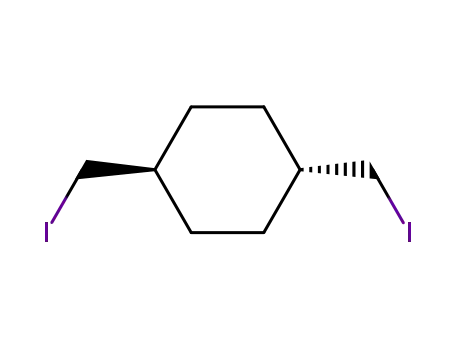 trans-1,4-bis-iodomethyl-cyclohexane