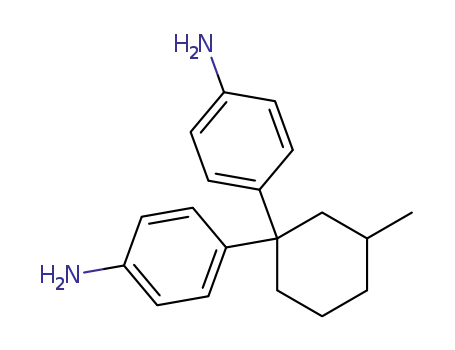 Molecular Structure of 138966-59-3 (Benzenamine, 4,4'-(3-methylcyclohexylidene)bis-)