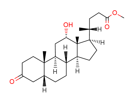 methyl 12alpha-hydroxy-3-oxo-5beta-cholan-24-oate