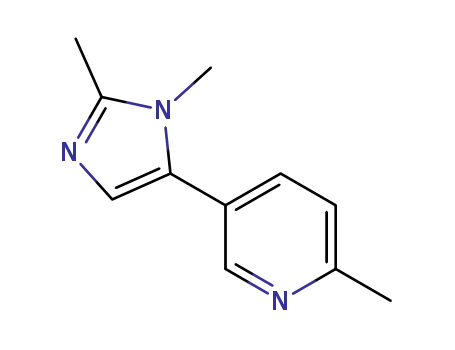 5-(1,2-dimethyl-1H-imidazol-5-yl)-2-methylpyridine