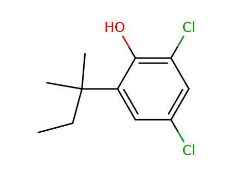 2,4-dichloro-6-tert-pentyl-phenol
