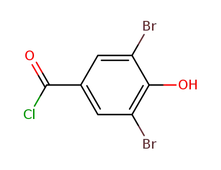 3,5-dibromo-4-hydroxy-benzoyl chloride