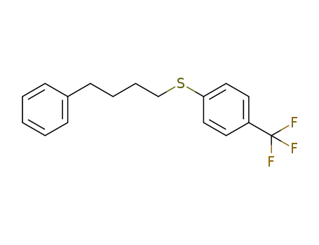 (4-phenylbutyl)(4-(trifluoromethyl)phenyl)sulfane