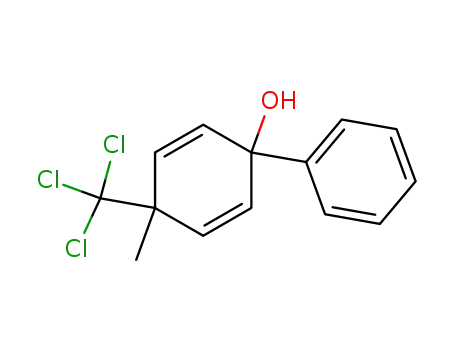 4-methyl-1-phenyl-4-trichloromethyl-cyclohexa-2,5-dienol
