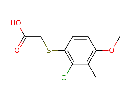 (2-chloro-4-methoxy-3-methyl-phenylsulfanyl)-acetic acid