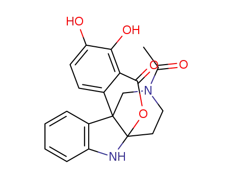 (6a,11b)‐13‐acetyl‐3,4‐dihydroxy‐5H,7H‐6a,11b‐(ethanoiminomethano)isochromeno[3,4‐b]indol‐5‐one