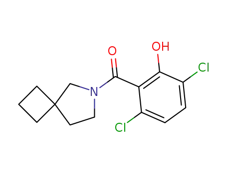 (6-azaspiro[3.4]oct-6-yl)(3,6-dichloro-2-hydroxyphenyl)methanone