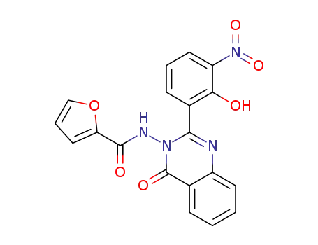 N-(2-(2-hydroxy-3-nitrophenyl)-4-oxoquinazolin-3(4H)-yl)furan-2-carboxamide