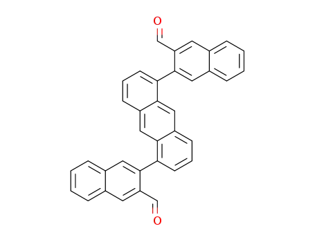 3,3'-(anthracene-1,5-diyl)bis(2-naphthaldehyde)