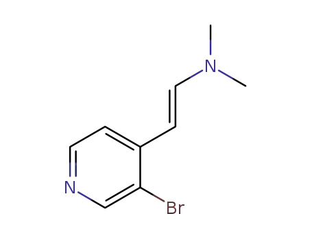 (E)-2-(3-bromopyridin-4-yl)-N,N-dimethylethen-1-amine