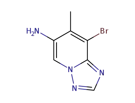 8-bromo-7-methyl-[1,2,4] triazolo[1,5-a]pyridin-6-amine