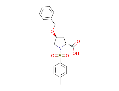 (2R,4S)-4-(benzyloxy)-1-N-tosylpyrrolidine-2-carboxylic acid