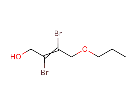 2,3-dibromo-4-propoxybut-2-en-1-ol