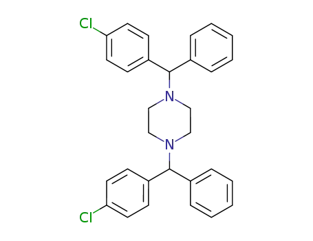 1,4-bis-(4-chloro-benzhydryl)-piperazine