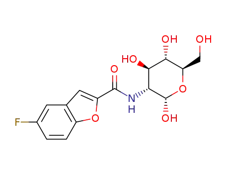 5-fluoro-N-(2,4,5-trihydroxy-6-(hydroxymethyl)tetrahydro-2H-pyran-3-yl)benzofuran-2-carboxamide