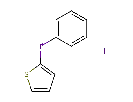 Molecular Structure of 41018-48-8 (Iodonium, phenyl-2-thienyl-, iodide)