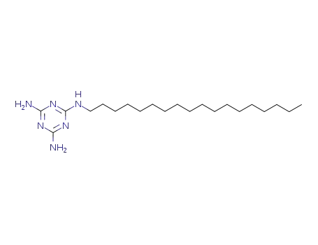 Molecular Structure of 21840-04-0 (N-octadecyl-1,3,5-triazine-2,4,6-triamine)