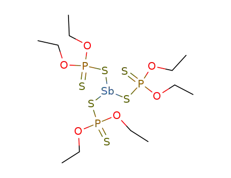 antimony(III) tris(O,O-diethylphosphorodithioate)