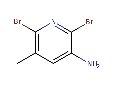 3-Amino-2,6-dibromo-5-methylpyridine