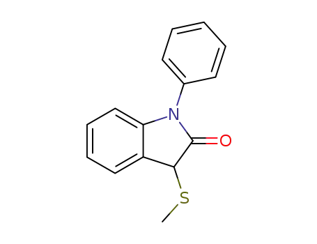 3-(methylthio)-1-phenylindolin-2-one