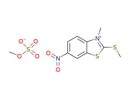 3-methyl-2-methylsulfanyl-6-nitro-benzothiazole; sulfooxymethane