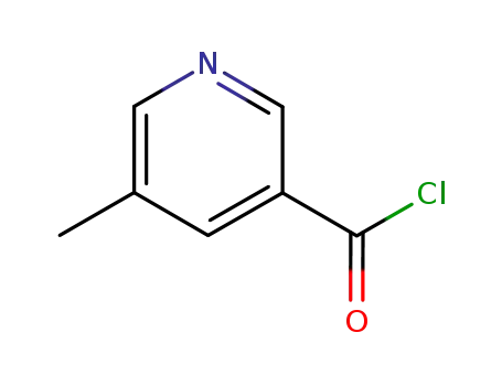 Molecular Structure of 884494-95-5 (5-Methylnicotinoyl chloride)