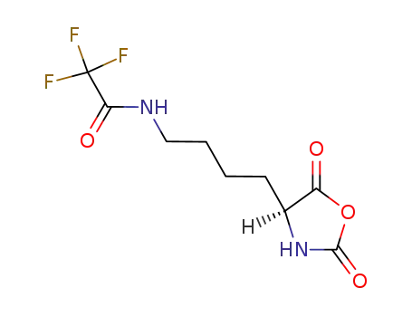 (S)-N-(4-(2,5-Dioxooxazolidin-4-yl)butyl)-2,2,2-trifluoroacetamide