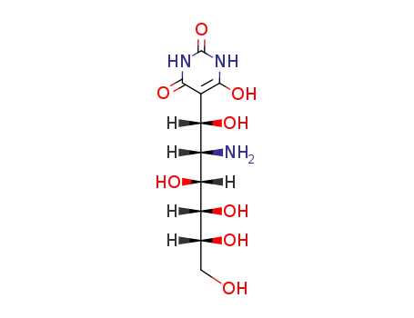 5-((1S,2S,3R,4S,5R)-2-Amino-1,3,4,5,6-pentahydroxy-hexyl)-6-hydroxy-1H-pyrimidine-2,4-dione