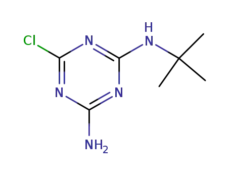 Molecular Structure of 30125-63-4 (TERBUTHYLAZINE-DESETHYL)