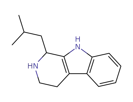 Molecular Structure of 6649-77-0 (1-Isobutyl-1,2,3,4-tetrahydro-β-carboline)