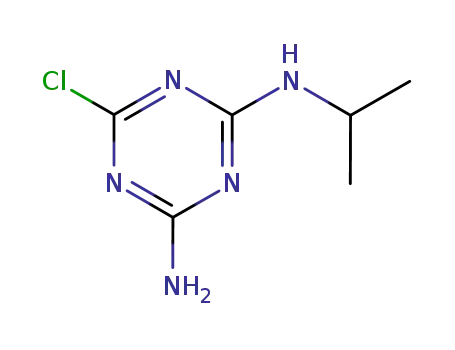 2-Amino-4-chloro-6-(isopropylamino)-1,3,5-triazine
