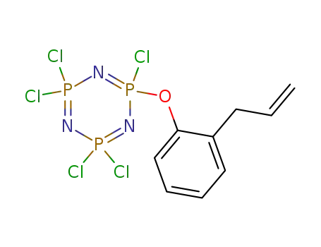 o-allylphenoxypentachloro-cyclotriphosphazene