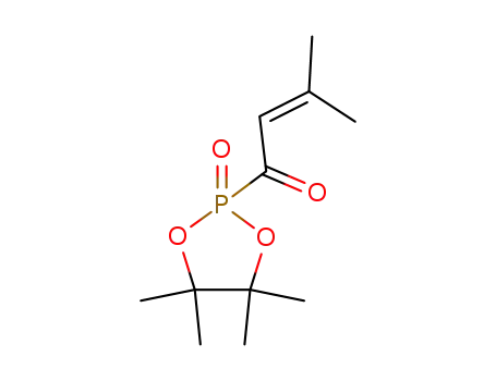 3-Methyl-1-(4,4,5,5-tetramethyl-2-oxo-2λ5-[1,3,2]dioxaphospholan-2-yl)-but-2-en-1-one