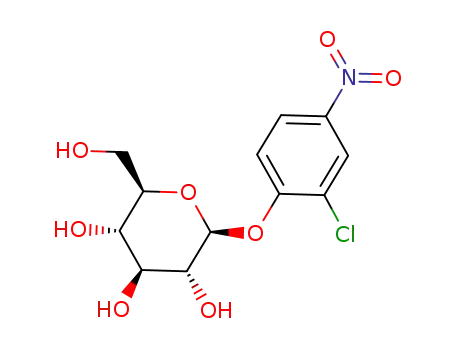 Molecular Structure of 120221-14-9 (2-CHLORO-4-NITROPHENYL-BETA-D-GLUCO- PYRANOSIDE*)