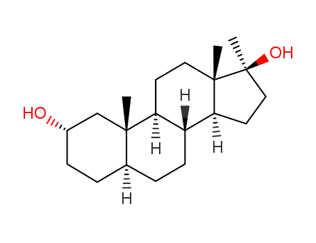 2α,17β-Dihydroxy-17α-methyl-androstan
