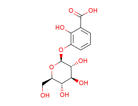 3-(β-D-glucopyranosyloxy)-2-hydroxybenzoic acid