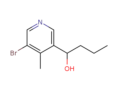 1-(5-Bromo-4-methyl-pyridin-3-yl)-butan-1-ol