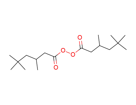 Molecular Structure of 3851-87-4 (3,5,5-Trimethylhexanoyl peroxide)