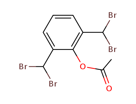 Phenol, 2,6-bis(dibromomethyl)-, acetate