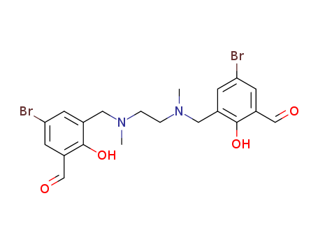 Benzaldehyde, 3,3'-[1,2-ethanediylbis[(methylimino)methylene]]bis[5-bromo-2-hydroxy-