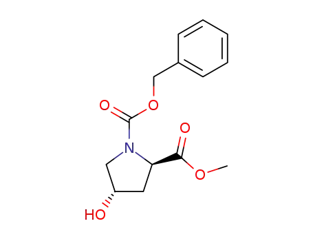 (2R,4S)-1-benzyl 2-methyl 4-hydroxypyrrolidine-1,2-dicarboxylate