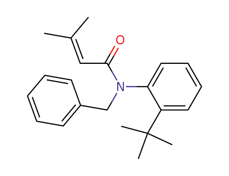 N-benzyl-N-(2-tert-butylphenyl)-3,3-dimethylacrylamide