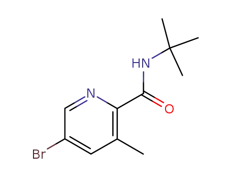 5-bromo-N-(tert-butyl)-3-methylpicolinamide